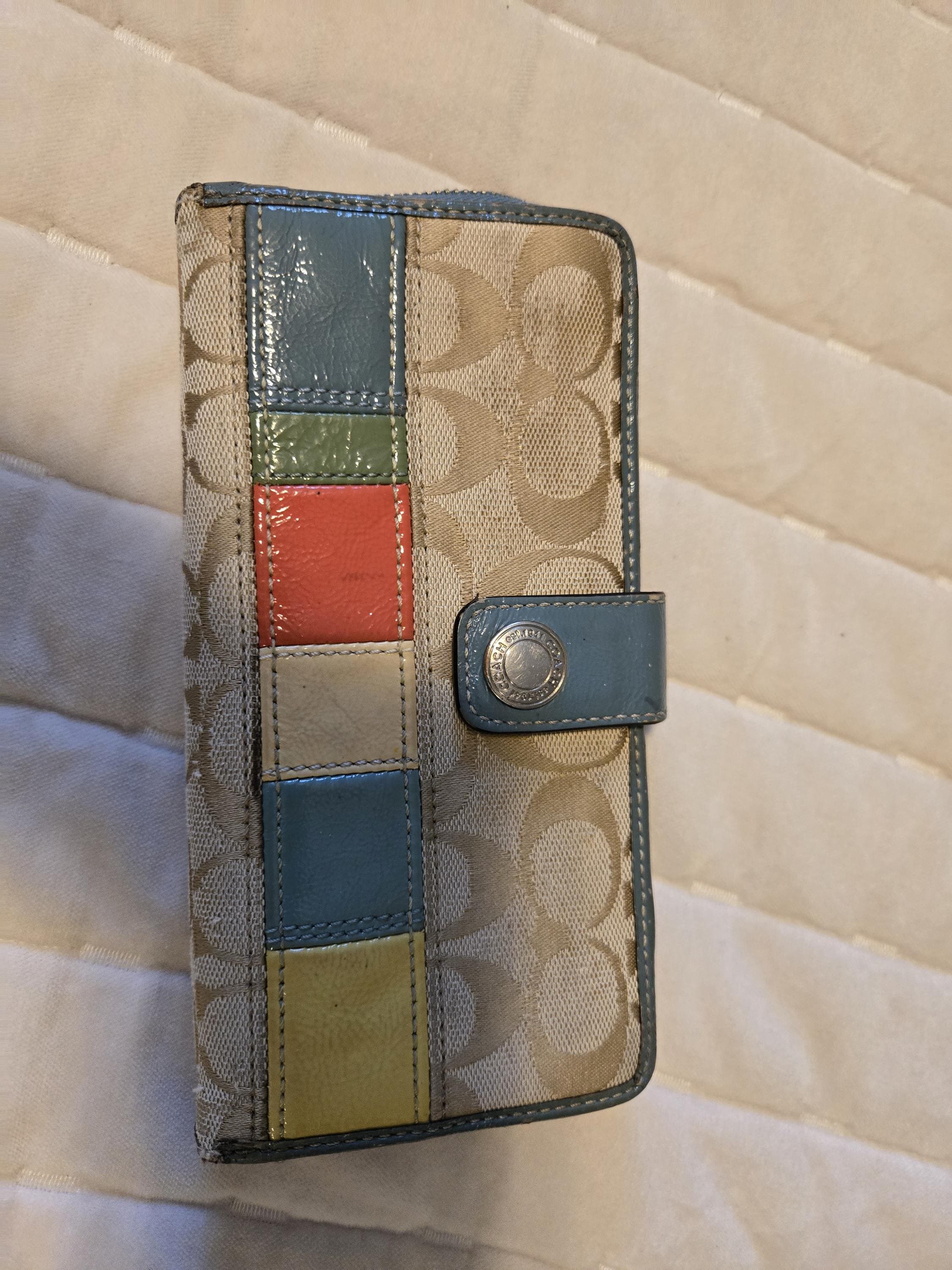 Coach Patchwork Wallet - Etsy