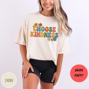 Comfort Colors® Choose Kindness Shirt, Be Kind Teacher Shirt, Cute Teacher Shirt, Elementary School Teacher Shirt,  Back to School Shirt