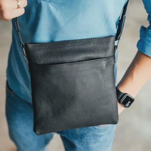 Sac pour homme en cuir, Sacs à bandoulière pour homme, Sacs à bandoulière pour homme, Sac cartable pour homme, Sac besace pour homme, Petit sac pour homme, Sac besace en cuir