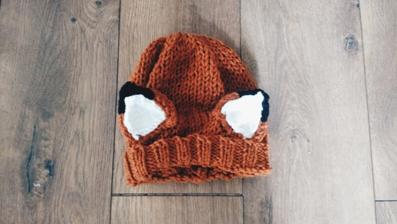 Fantastic Fox Ear Knit Hat image 4