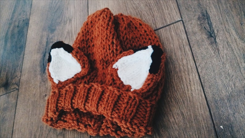 Fantastic Fox Ear Knit Hat image 3