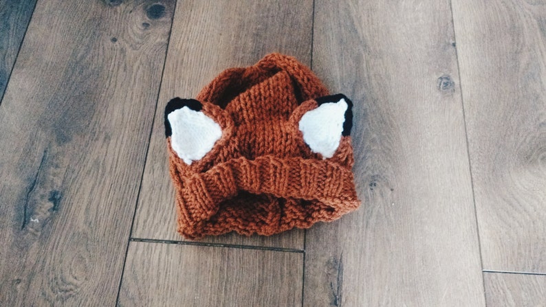 Fantastic Fox Ear Knit Hat image 7
