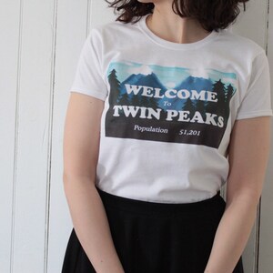welcome to twin peaks t shirt