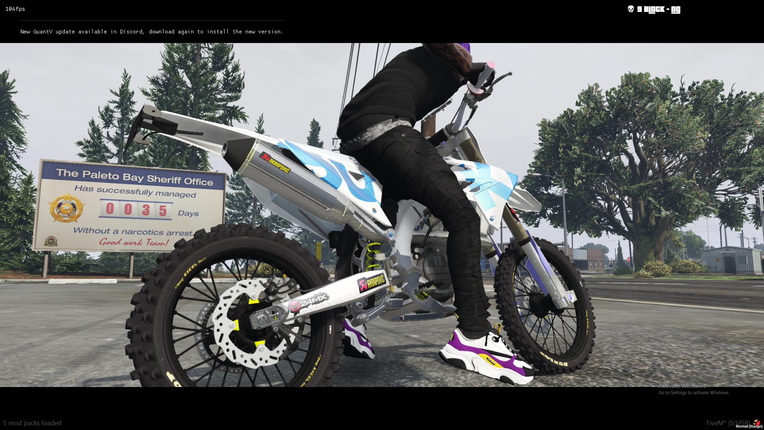 Suzuki Motocross Super Bike FiveM