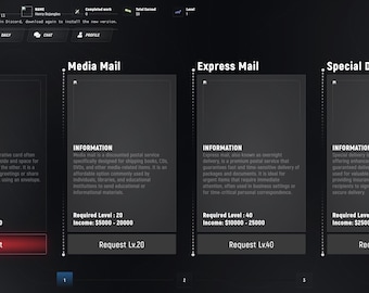 QB, ESX Advanced Postal Job FiveM