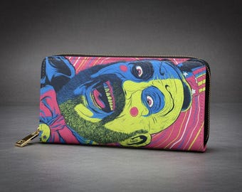 Captain Spaulding Wallet: Horror Movie PU Leather Coin Purse