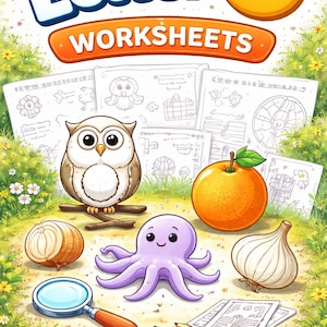 Letter O Learning Pack – 5 Printable Pages for Preschool & Kindergarten – Alphabet Activity