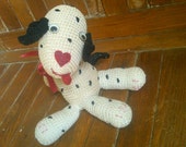 I Doggone Love You One-of-a-Kind Vintage Stuffed Animal