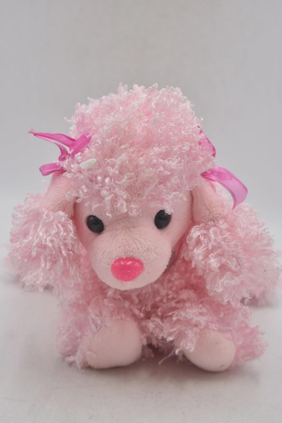 Stuffed pink poodle - Etsy 日本