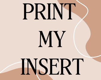 Imprimir mi encarte - Complemento - SOLO EE. UU. -