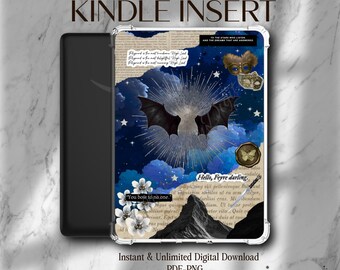 Encarte para Kindle - Encarte imprimible inspirado en ACOTAR - Descarga digital - Paper-white, Basic, Scribe Oasis