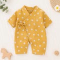 Muslin Baby Kimono Romper, Baby Jinbei, Newborn Outfit, Organic Baby Clothes, Cotton Gauze Jumpsuit, Neutral Baby Gift, Korean Baby Clothes product logo