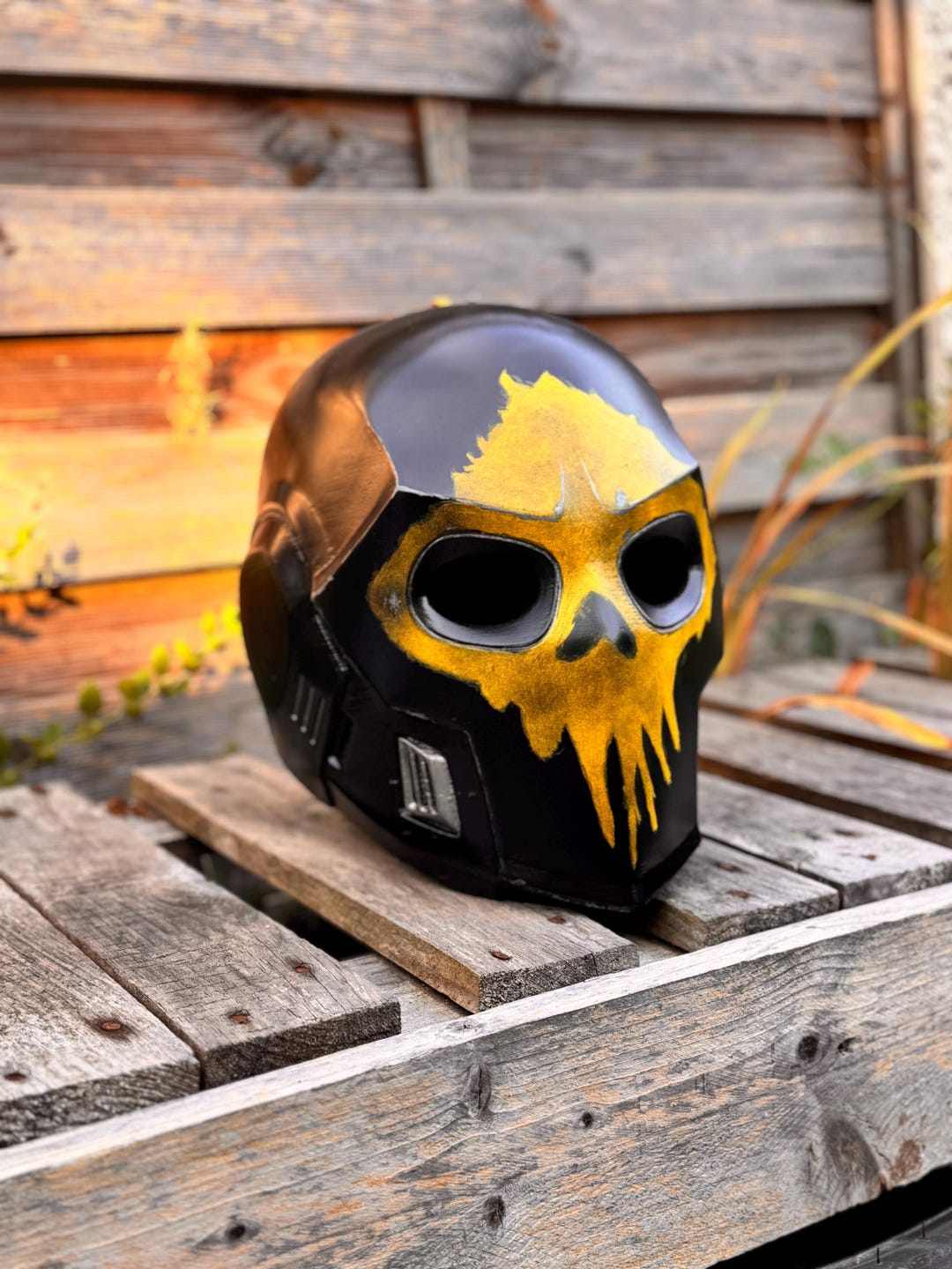 Hell Bent HD2 Helmet – FAN MADE | 3D Printed Cosplay Armor Prop - Etsy