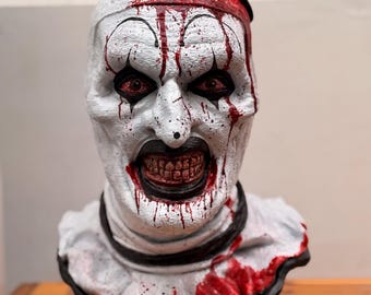 Popiersie klauna Arta - replika rekwizytu z filmu "Terrifier"