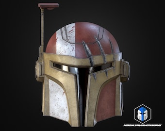 Mandalorian Spirit Helm - 3D gedruckte Cosplay Rüstung