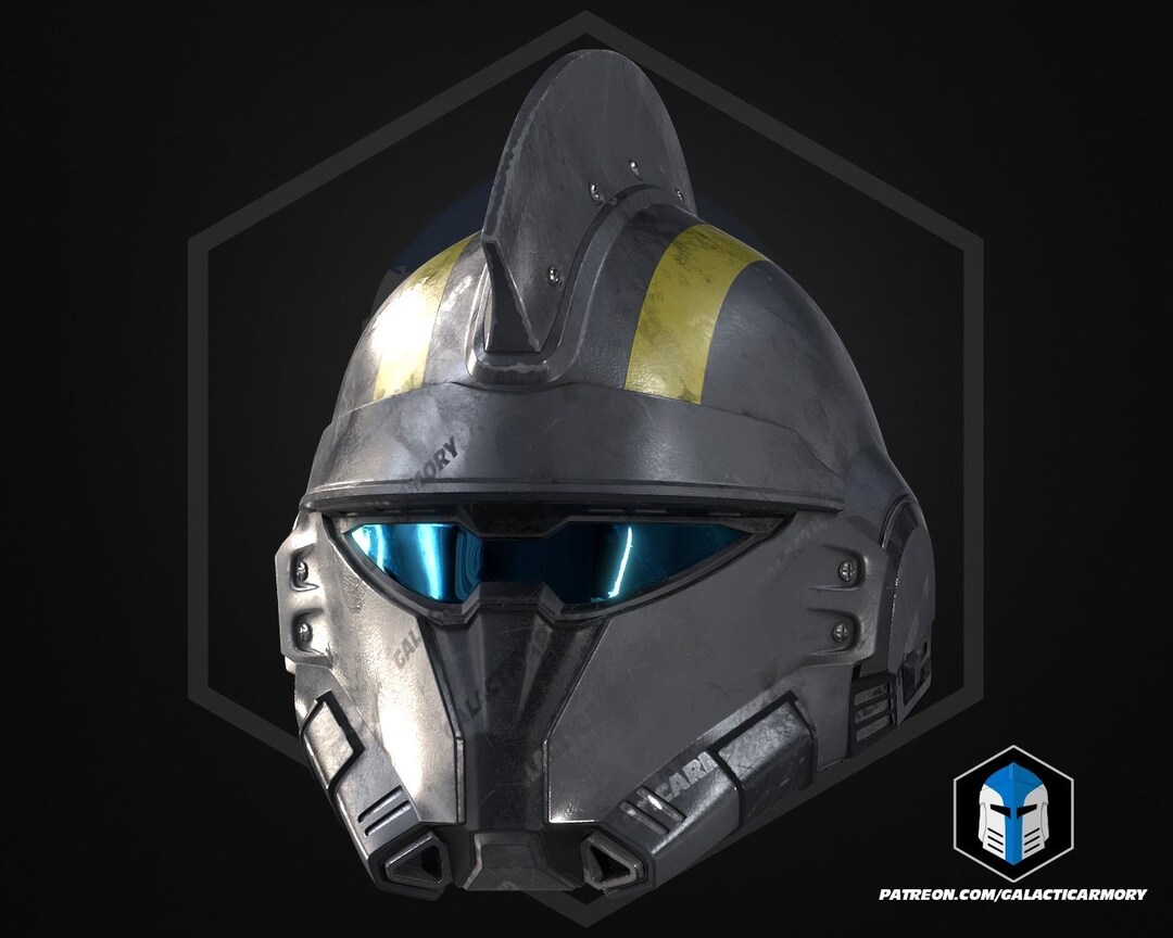 Road Block HD2 Helmet – FAN MADE | 3D Printed Cosplay Armor Prop - Etsy