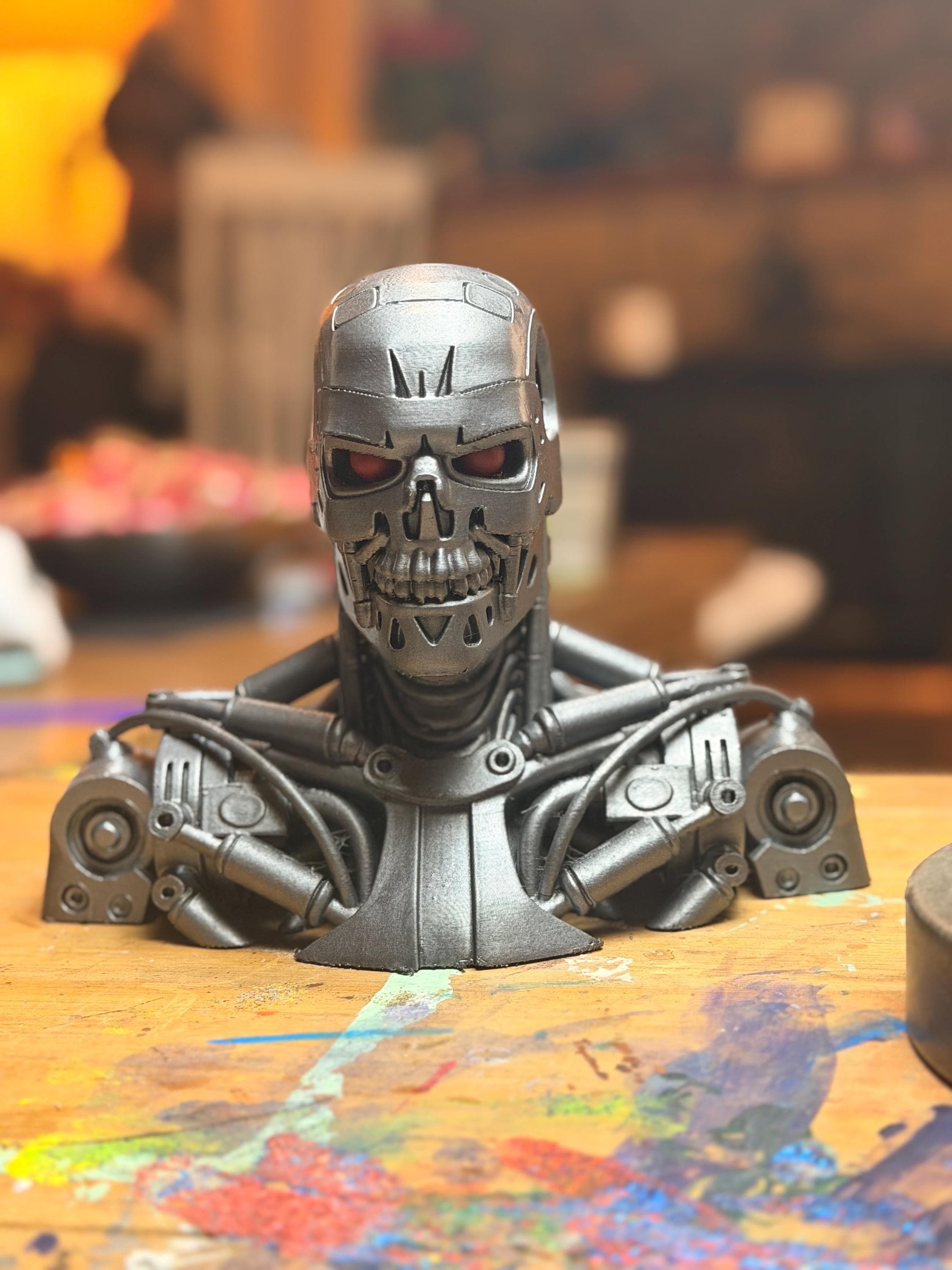 Terminator T 800 Skull Replica - Etsy