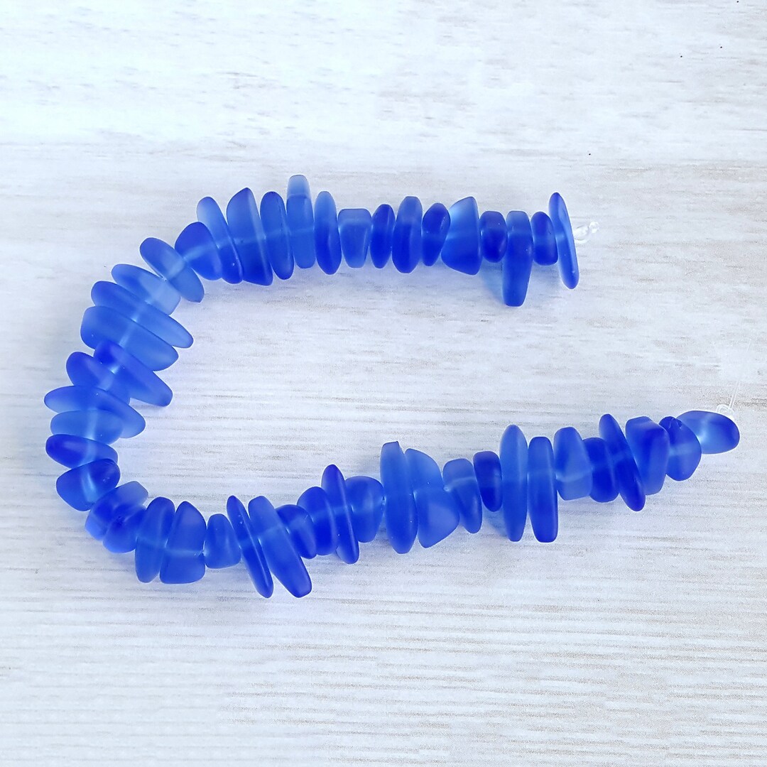 Beach Glass Pebbles Light Bluesea Glass Pebblesbeach Glass Nuggets