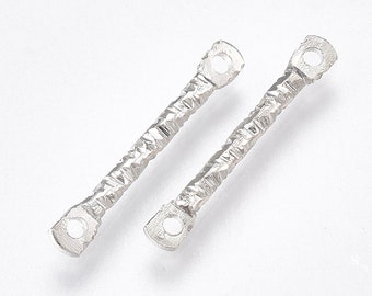 50 Stück Leichte Silber Verbinderleisten /Verbinderglieder/Ohrring und Halskette Komponenten/Ohrringteile/DIY Schmuckteile