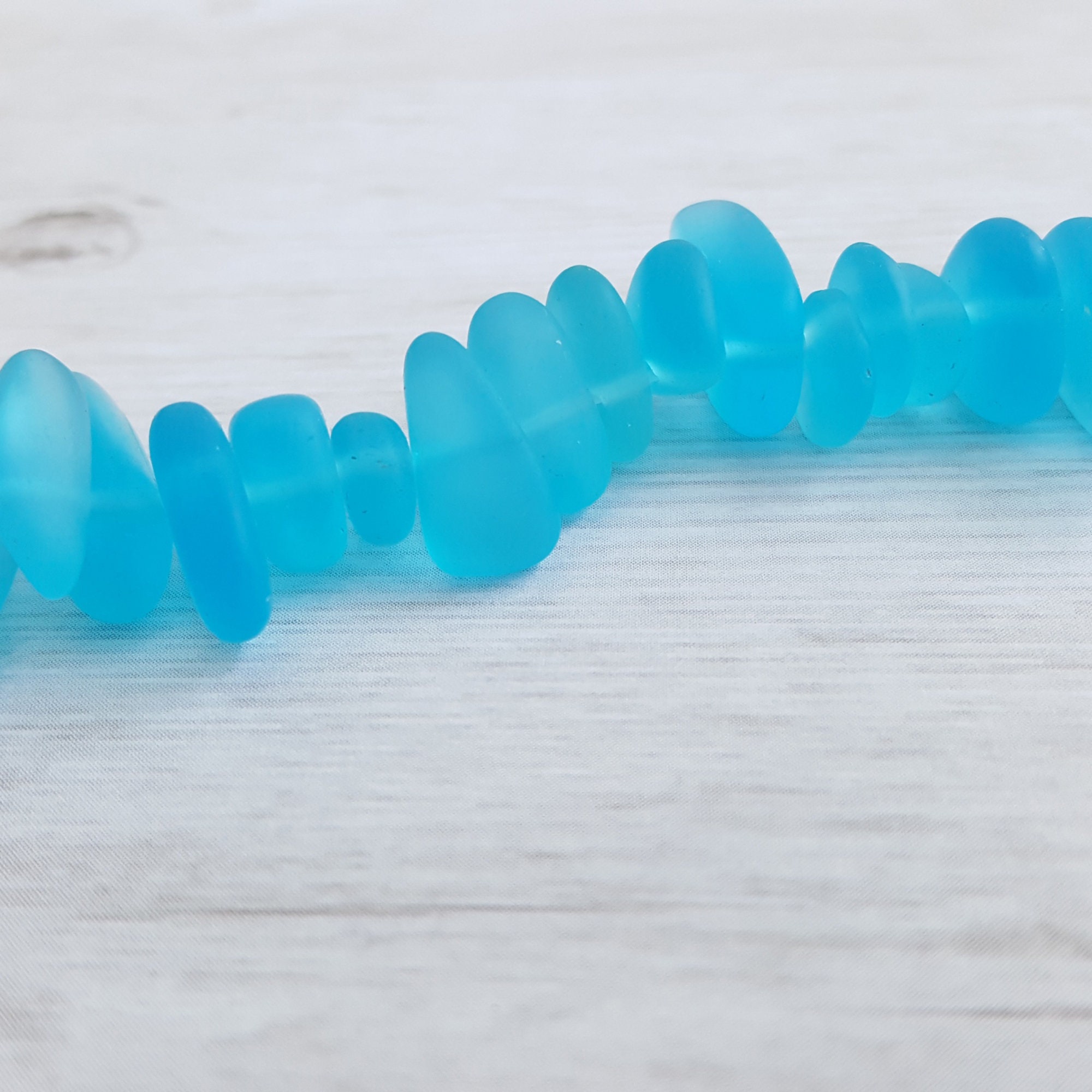 Aqua Beach Glass Pebbles for JewelrySea Glass PebblesBeach Etsy