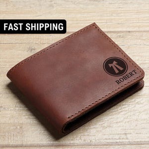 Personalized Lawyer Gift, Leather Personalized Mens Wallet Lawyer, Customize Wallet Engrave Wallet, Attorney Gifts, Graduation Gifts