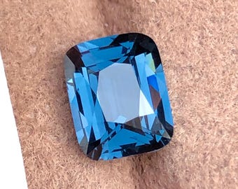 GFCO Certified Natural Cobalt Spinel Loose Gemstone for Sale – Rare Blue Spinel – 2.48 Ct