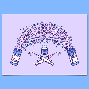 Embrace Your Meds *Trans* Print