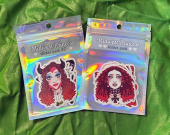 Midwest Princess Sticker Packs