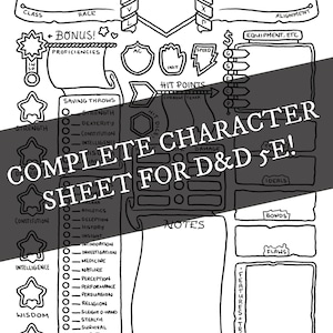D&D 5e Character Sheet