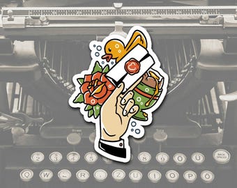 Sticker Jouw tijd begint nu