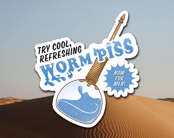 Worm Juice Sticker