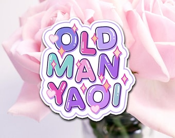 Old Man Yaoi Sticker