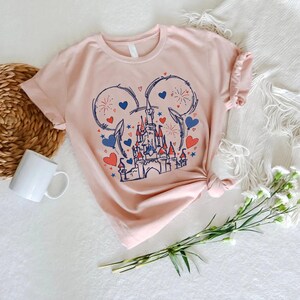 Disney Independence Day Shirt, Mickey Fourth of July Tee, Disneyland Trip T-shirt bild 3