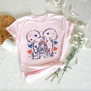 Disney Independence Day Shirt, Mickey Fourth of July Tee, Disneyland Trip T-shirt bild 5