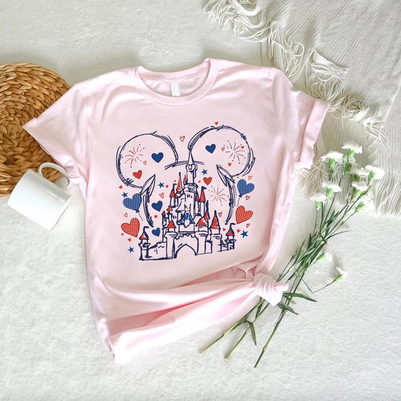Disney Independence Day Shirt, Mickey Fourth of July Tee, Disneyland Trip T-shirt bild 5