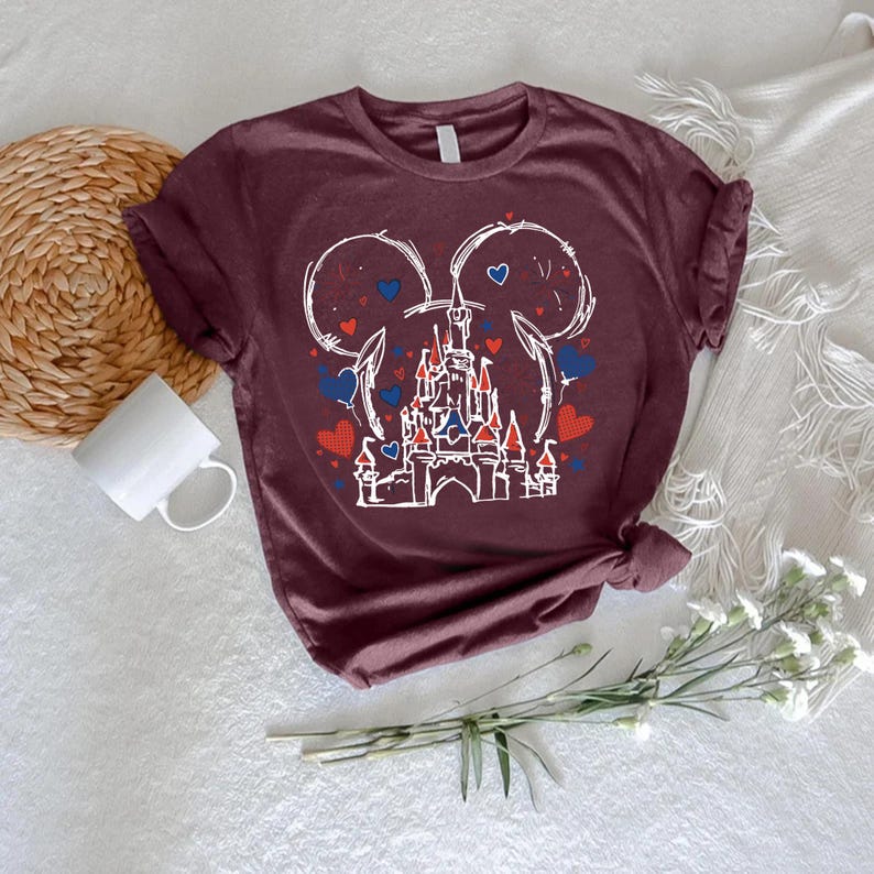 Disney Independence Day Shirt, Mickey Fourth of July Tee, Disneyland Trip T-shirt bild 8