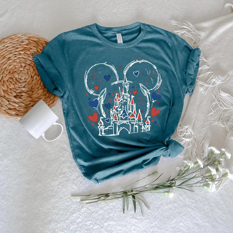 Disney Independence Day Shirt, Mickey Fourth of July Tee, Disneyland Trip T-shirt bild 9