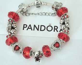 Roses are Red - I Love You Beary Much - Authentic Pandora bracelet