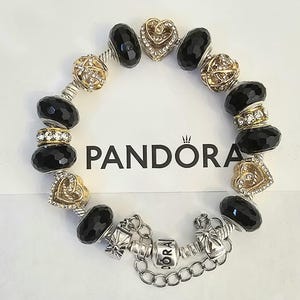 Beautiful in Black - Authentic Pandora Bracelet - image 5
