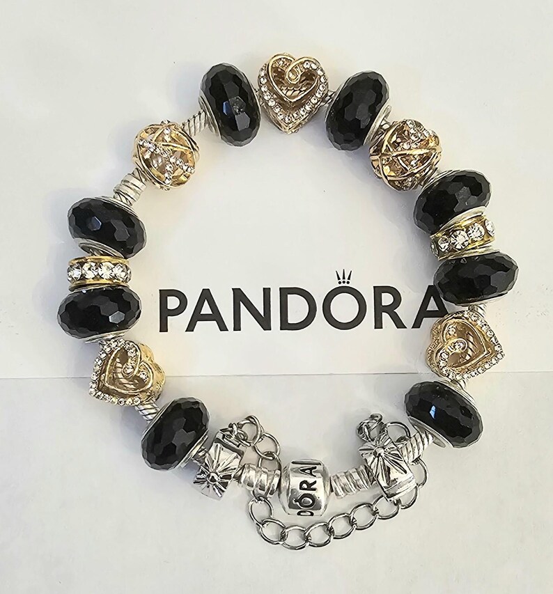 Beautiful in Black - Authentic Pandora Bracelet - image 5