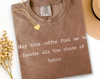 Funny Coffee T-shirts, Sarcastic T-Shirts, Caffeine Lover Tees, Gift for Coffee Drinkers, Minimalist Tees, Coffee Lover Gift, Coworker Gift