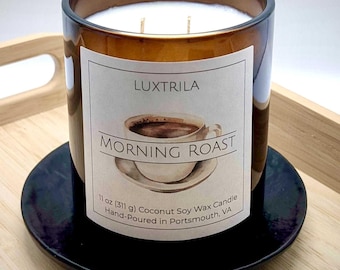 Morning Roast 11 oz Coconut Soy Wax Candle