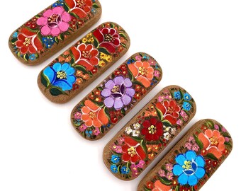 Polish Folk Art Large Hard Clamshell Sunglasses Case - Etsy  display picture 1