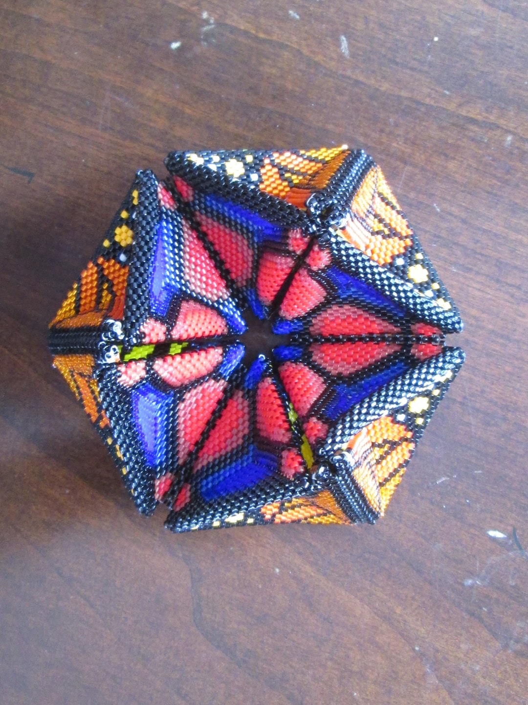 Lepidoptera Kaleidocycle Pattern Graphs Colorway Charts - Etsy