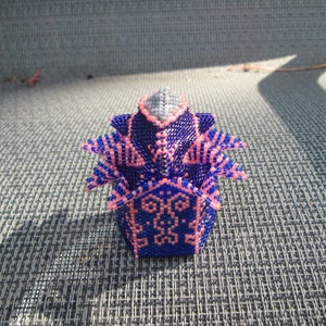 PDF Charts and Instructions, Space Castle, Beadwoven Art Object