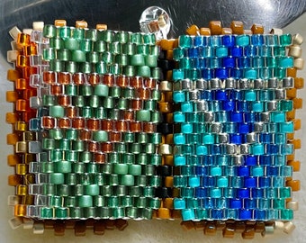 Kleine magie, instructies voor een kralenboek, kralenbedel, Peyote Stitch-instructies voor beginners, grafieken, colorway, elementen, alchemie