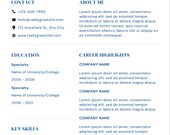 Student CV Template UK | First Job Resume | Canva Editable | Instant Download