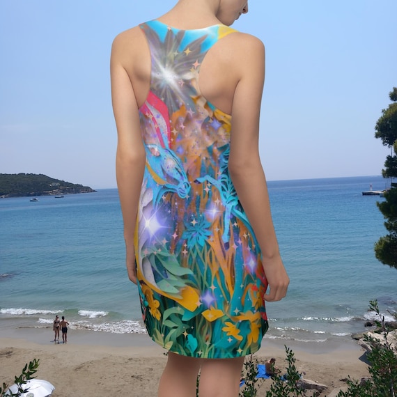 racerback beach dress Sherri Hill 56417 - Short Sheath Dress main image 0