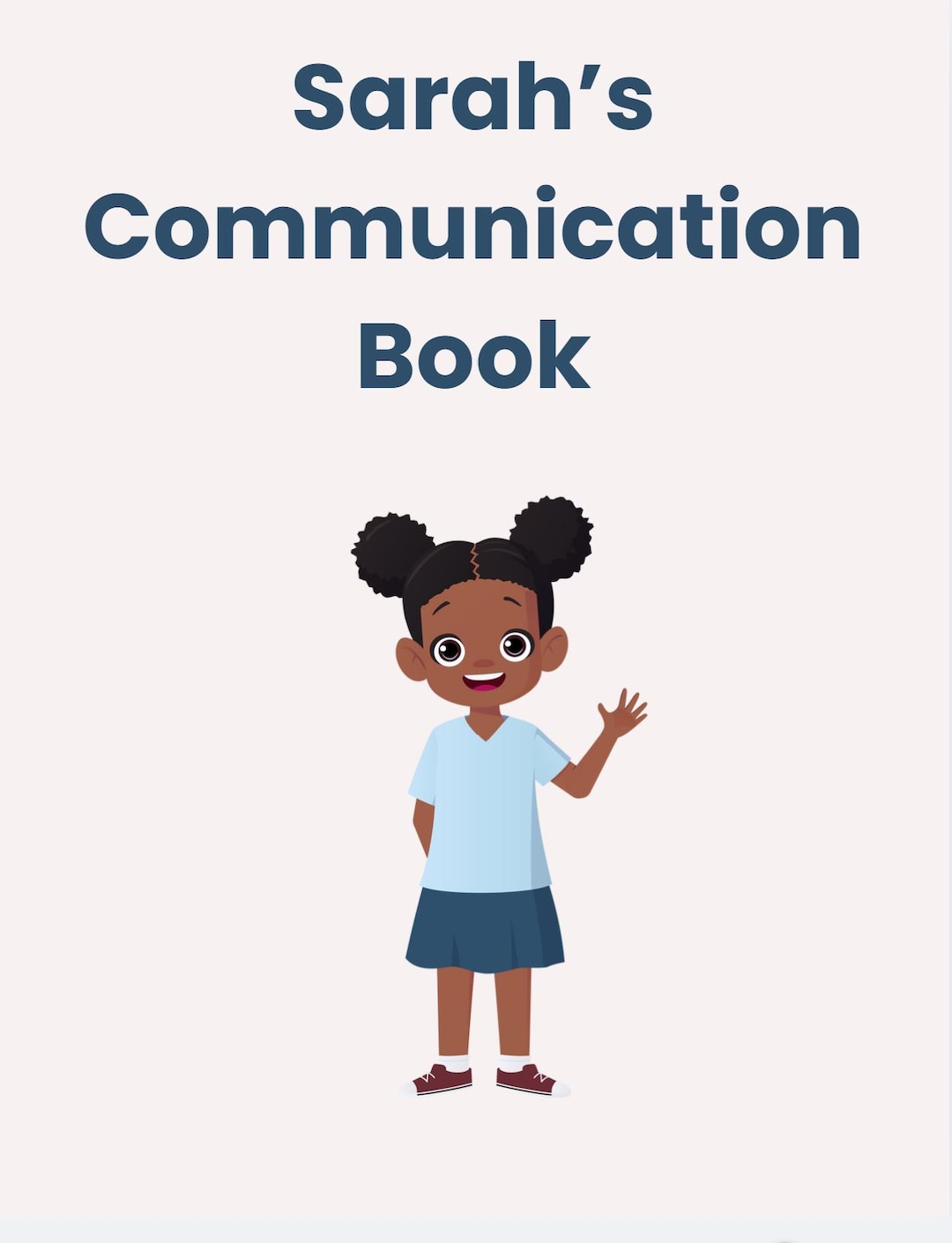 Editable Communication Book, Printable SPED Resource, Visual Support ...