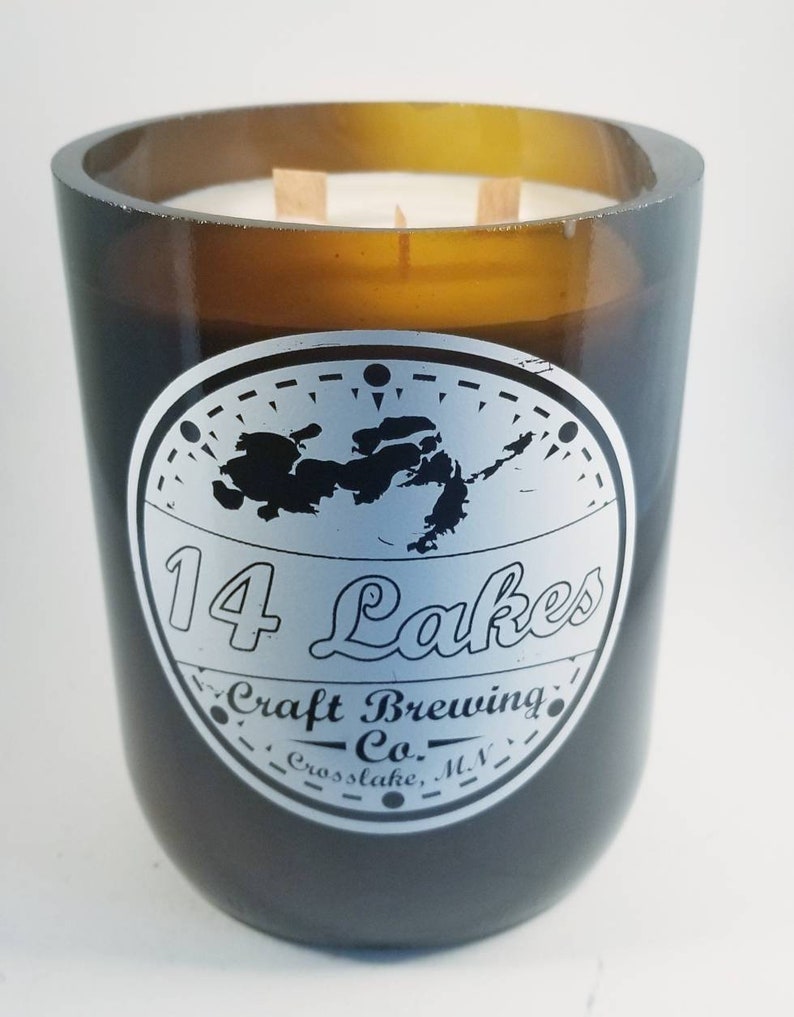 Growler Candle Made to Order Triple Wick Three Wick Soy Etsy